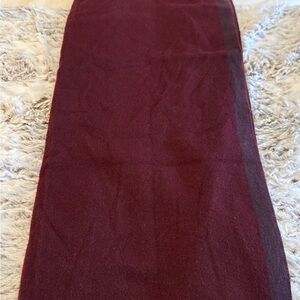 Banana Republic Burgundy Wrap Scarf
